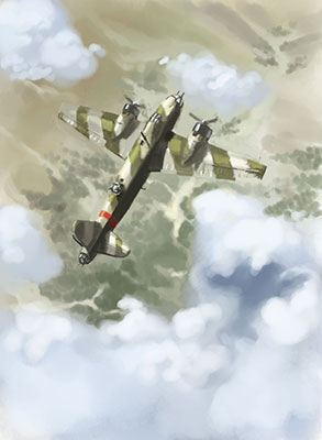 Ensign: Medium Bomber Illustration